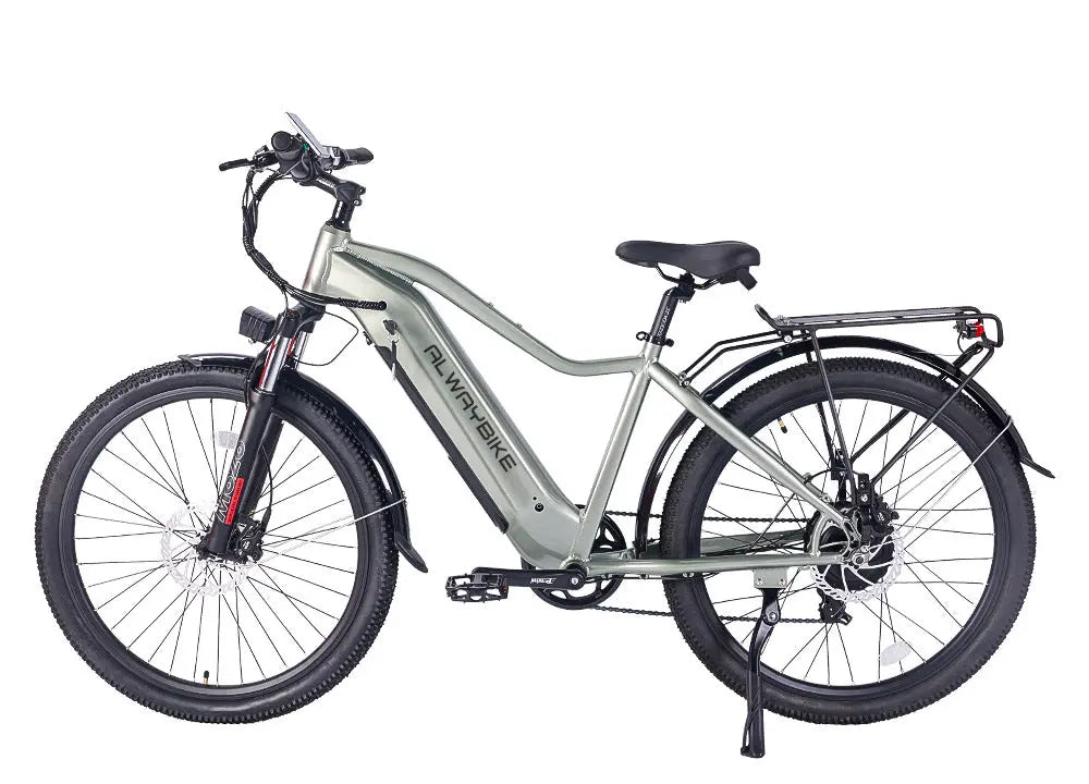 Alwaybike 750W Step-Thru Electric Bike for City Commute, 60 Miles Range ALWAYBIKE