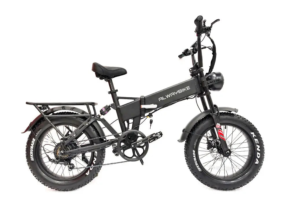 Alwaybike AEB20AX | Folding fat tire for commuter eBike ALWAYBIKE
