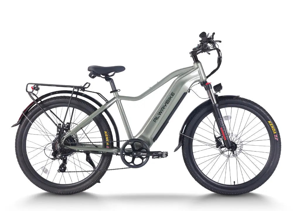Alwaybike 750W Step-Thru Electric Bike for City Commute, 60 Miles Range ALWAYBIKE