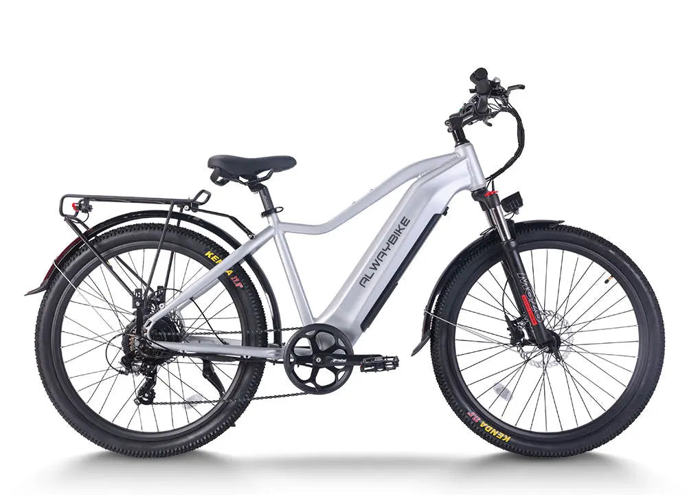 Alwaybike 750W Step-Thru Electric Bike for City Commute, 60 Miles Range ALWAYBIKE